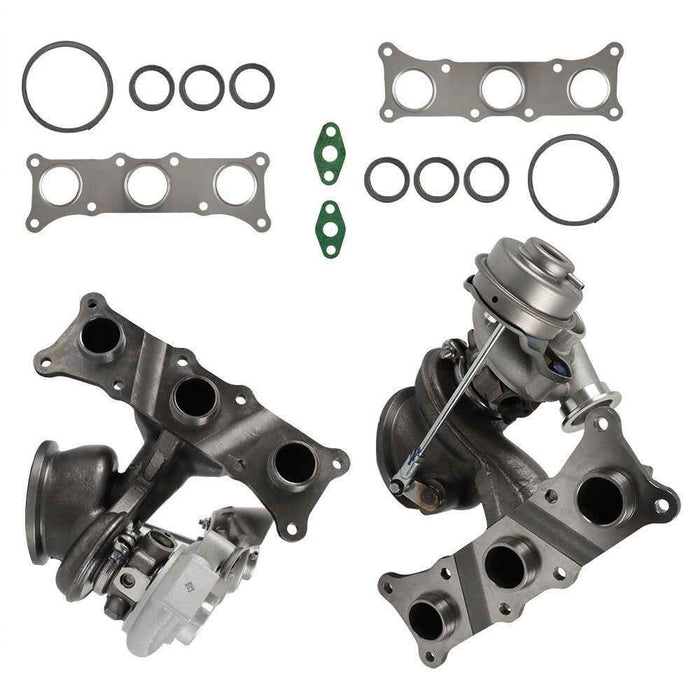 DURAFORCE Twin Turbocharger For 2007-2015 BMW 335i xDrive 335is E90 E92 E93 3.0L N54B30