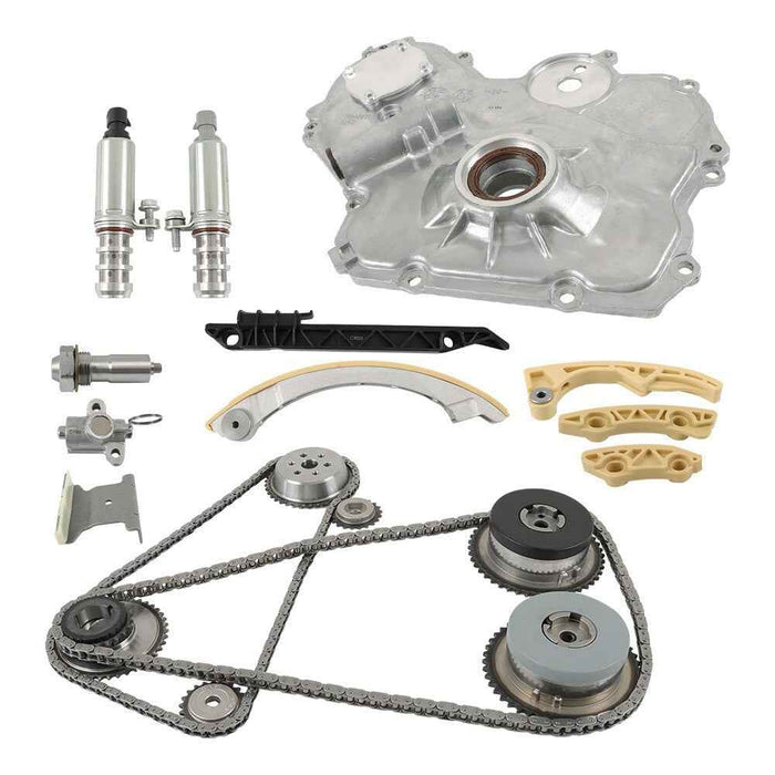 DURAFORCE Timing Chain Kit Oil Pump For Chevrolet Buick GMC 2.2L 2.4L l4 2009 2010-2017