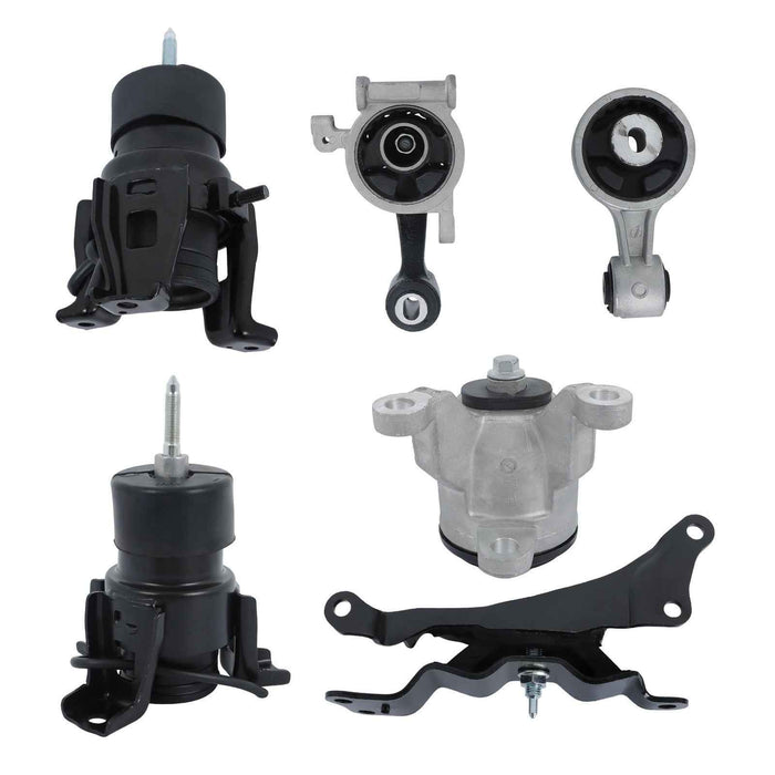 DURAFORCE For Nissan Altima S/SE/SEL 3.5L V6 2007-2012 Engine Motor & Trans Mount 6PCS Set