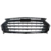 DURAFORCE For Chevy Traverse 2018 2019 21 2021 Front Upper Bumper Grille Grill Gloss Black