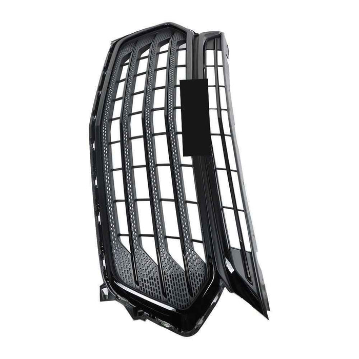 DURAFORCE For Chevy Traverse 2018 2019 21 2021 Front Upper Bumper Grille Grill Gloss Black