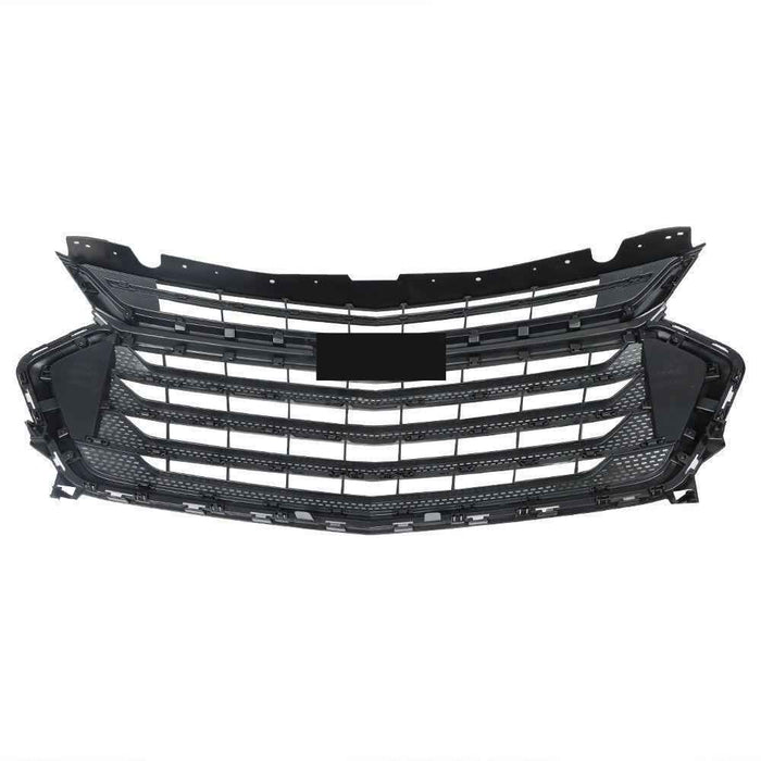DURAFORCE For Chevy Traverse 2018 2019 21 2021 Front Upper Bumper Grille Grill Gloss Black