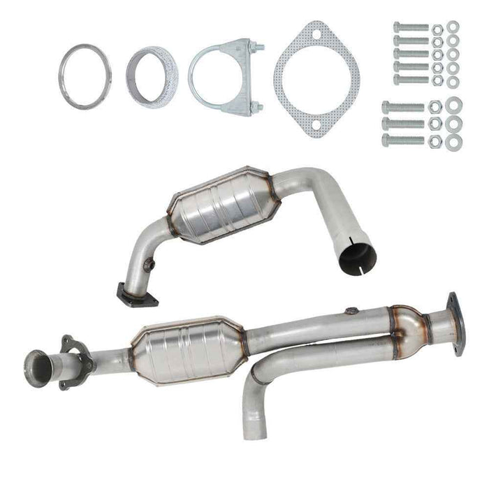 DURAFORCE Y Pipe Catalytic Converter For Chevy Silverado 1500 GMC Sierra 1500 1999-2006