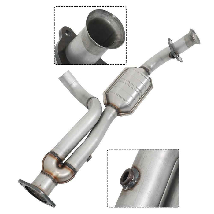 DURAFORCE Y Pipe Catalytic Converter For Chevy Silverado 1500 GMC Sierra 1500 1999-2006