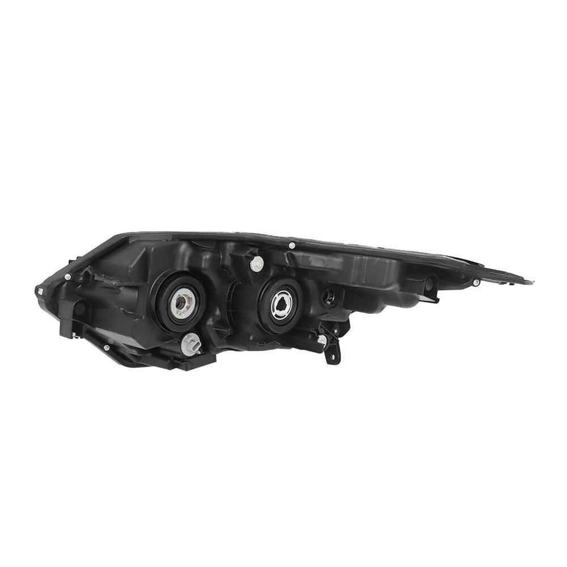 DURAFORCE Right Passenger Side For 2019-2021 Honda HRV Black Headlights Halogen W/LED DRL