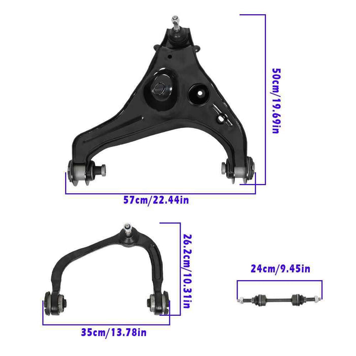 DURAFORCE K621266 For Ford F150 2009 2010 2011 2012-2013 4WD Control Arm Kit K750362