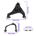 DURAFORCE K621266 For Ford F150 2009 2010 2011 2012-2013 4WD Control Arm Kit K750362