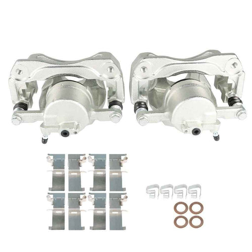 DURAFORCE Front Brake Calipers w/ Bracket Pair fit for Lexus ES350 2016/2017/2018