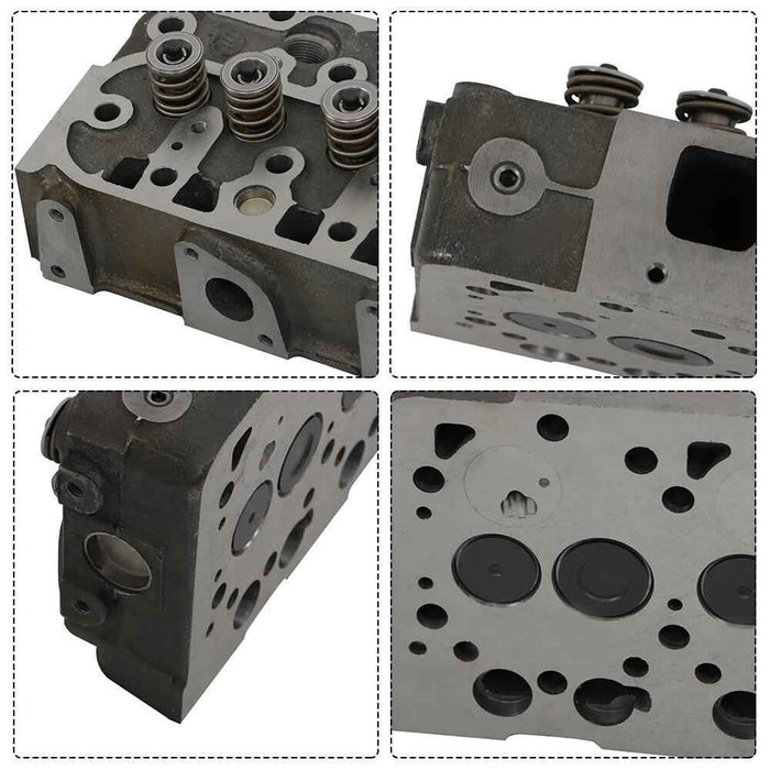 DURAFORCE D905 D905E Cylinder Head Assy Valves & Full Gasket Set For Kubota BX22 BX2200D