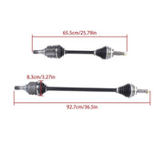 DURAFORCE 2PCS Front CV Axle Assembly For Pontiac Vibe 08-10 Toyota Corolla 2008-2018 1.8L