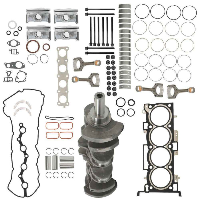 DURAFORCE G4KJ Engine Rebuild Overhaul Kit Crankshaft Rods For Hyundai Kia 2.4L 2014 15-20