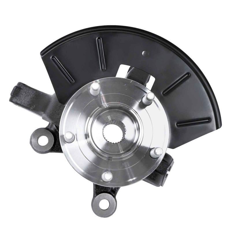 DURAFORCE 2PCS Front Wheel Hub Bearing & Steering Knuckle Assembly For Ford Mazda Mercury