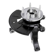DURAFORCE 2PCS Front Wheel Hub Bearing & Steering Knuckle Assembly For Ford Mazda Mercury