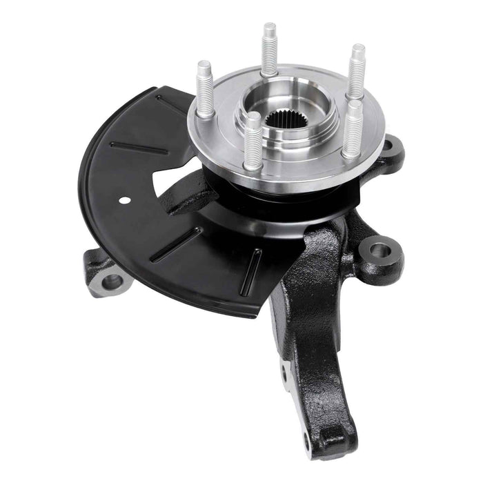 DURAFORCE 2PCS Front Wheel Hub Bearing & Steering Knuckle Assembly For Ford Mazda Mercury