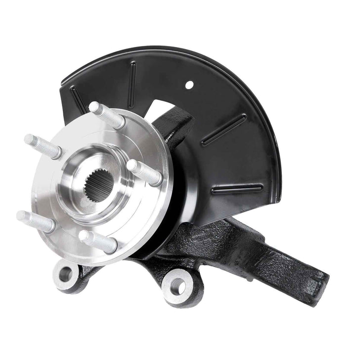 DURAFORCE 2PCS Front Wheel Hub Bearing & Steering Knuckle Assembly For Ford Mazda Mercury