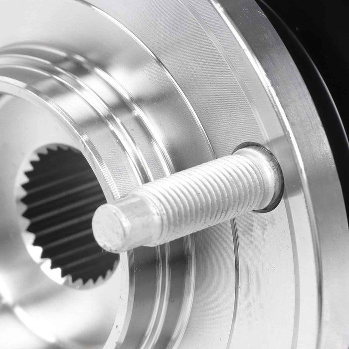 DURAFORCE 2PCS Front Wheel Hub Bearing & Steering Knuckle Assembly For Ford Mazda Mercury