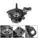 DURAFORCE 2PCS Front Wheel Hub Bearing & Steering Knuckle Assembly For Ford Mazda Mercury