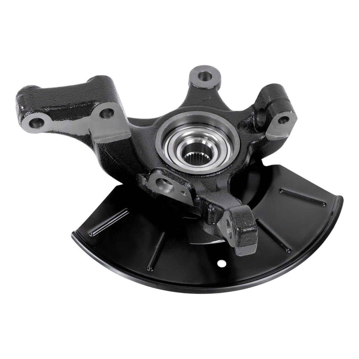 DURAFORCE 2PCS Front Wheel Hub Bearing & Steering Knuckle Assembly For Ford Mazda Mercury