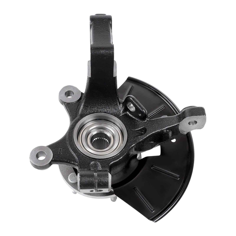 DURAFORCE 2PCS Front Wheel Hub Bearing & Steering Knuckle Assembly For Ford Mazda Mercury
