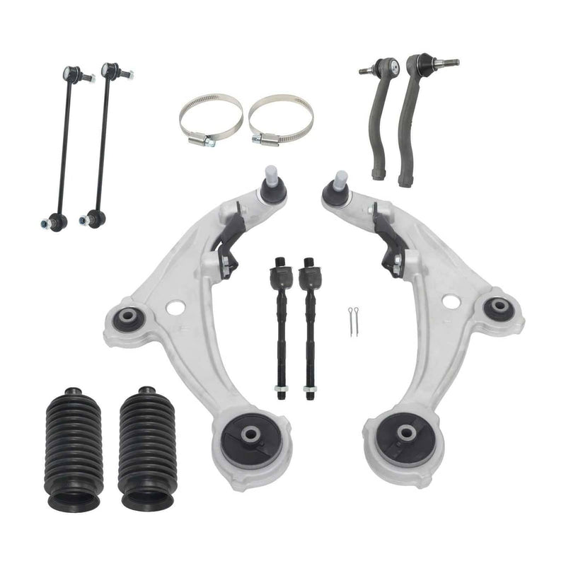 DURAFORCE For Nissan Altima 2007-2013 K620195 12PCS Suspension Kit Lower Front Control Arm
