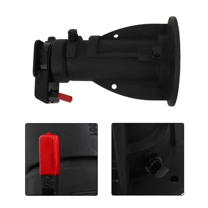 DURAFORCE For RV Camper 20000 lbs Wheel to Gooseneck Adapter Height 12"-16" C5G 12''-16''