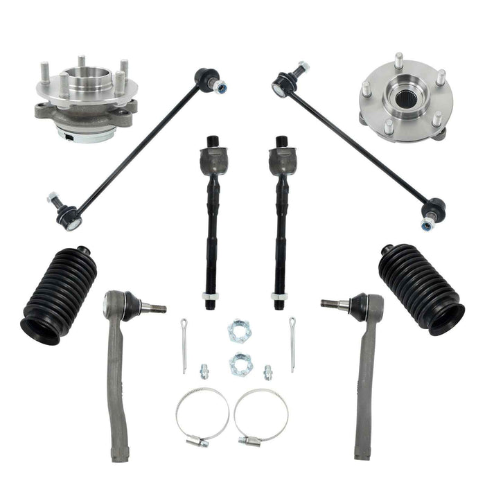 DURAFORCE For Nissan Altima 2.5L 2007-2012 513294 Front Wheel Hub & Bearing Suspension Kit