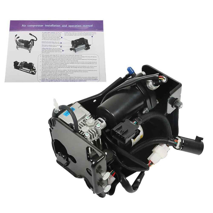 DURAFORCE Air Suspension Compressor Pump For Chevrolet Avalanche Suburban Tahoe GMC Yukon