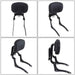 DURAFORCE Backrest Sissy Bar For Honda 300 500 1000 CMX 300 CMX 500 CMX1000