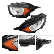 DURAFORCE For 2018-2022 Ford EcoSport S Sport Halogen Headlights Black Housing Right&Left