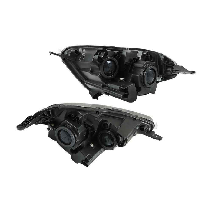 DURAFORCE For 2018-2022 Ford EcoSport S Sport Halogen Headlights Black Housing Right&Left