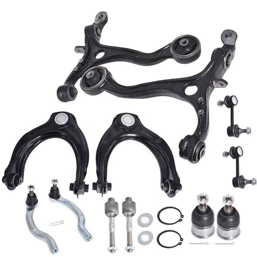 DURAFORCE 12pcs Front Lower Upper Control Arm Ball Joint Kit For 2008/09-2012 Honda Accord