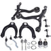 DURAFORCE 12pcs Front Lower Upper Control Arm Ball Joint Kit For 2008/09-2012 Honda Accord