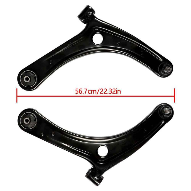 DURAFORCE For Dodge Caliber Jeep Compass 14PCS Front Rear Control Arms Tie Rods Sway Bars