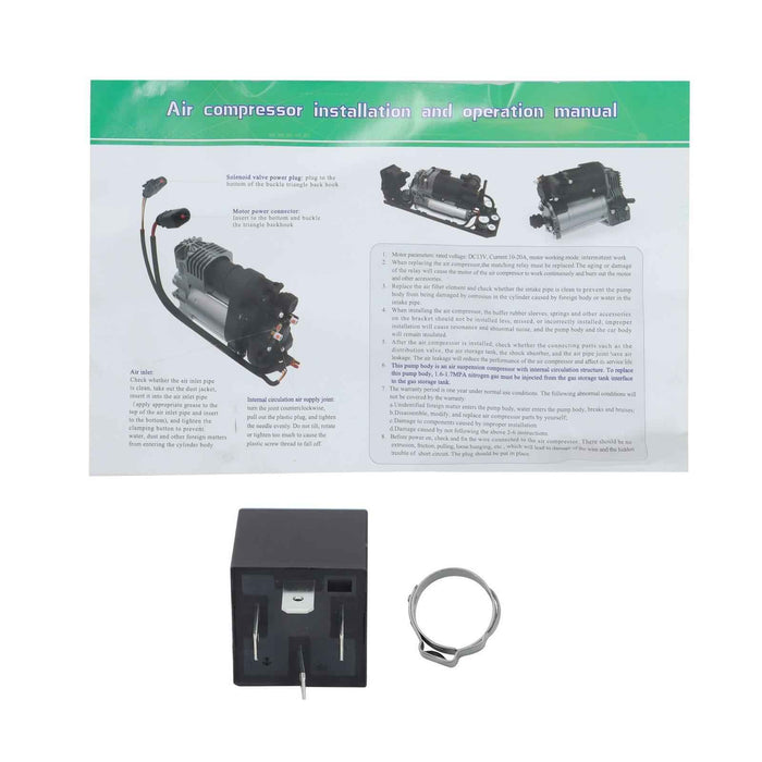 DURAFORCE Air Suspension Compressor Pump Complete For 2011/2012/2013-2017 Porsche Cayenne