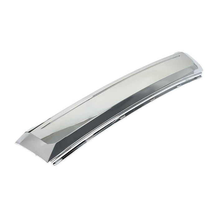 DURAFORCE For 2011-2014 Ford Edge Front Upper Grill Assembly Chrome Molding Trim Grille