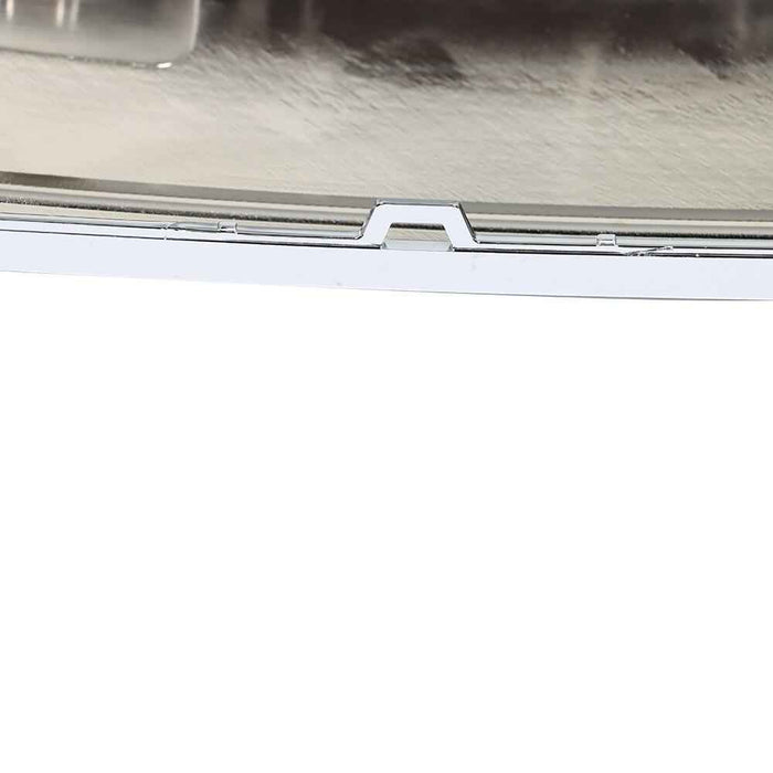 DURAFORCE For 2011-2014 Ford Edge Front Upper Grill Assembly Chrome Molding Trim Grille