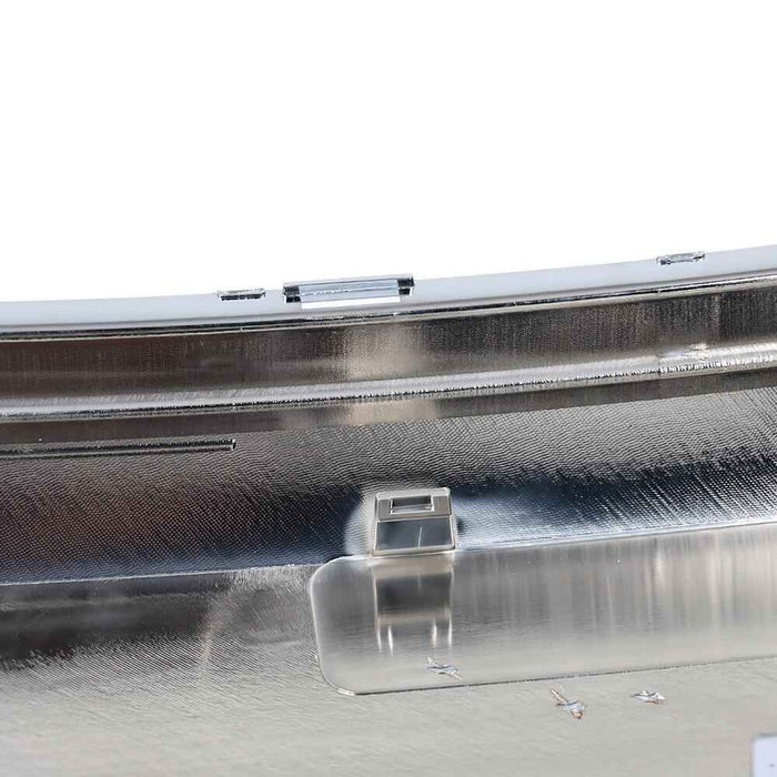 DURAFORCE For 2011-2014 Ford Edge Front Upper Grill Assembly Chrome Molding Trim Grille