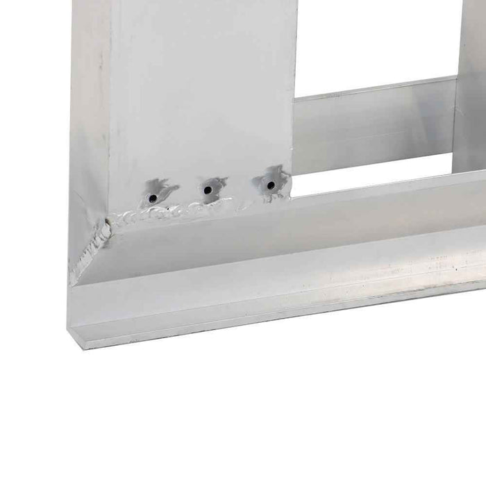 DURAFORCE 72"x15" Aluminum Ramps 2 Pcs 6500Lbs Car Trailer Truck Hook End 1 Pair 6FT