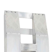 DURAFORCE 72"x15" Aluminum Ramps 2 Pcs 6500Lbs Car Trailer Truck Hook End 1 Pair 6FT