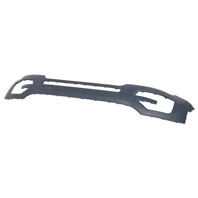 DURAFORCE Front Upper Bumper Cover For 2016 2017 Ford Explorer Primed W/Sensor holes Black