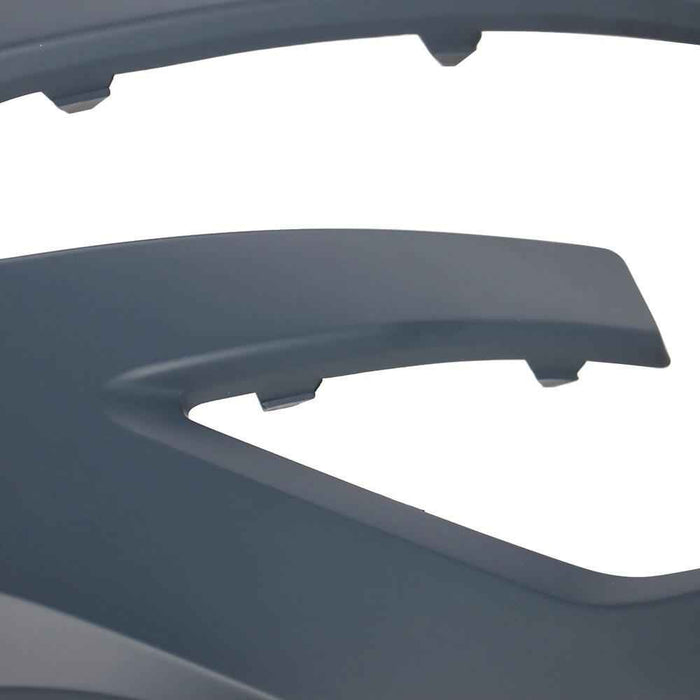DURAFORCE Front Upper Bumper Cover For 2016 2017 Ford Explorer Primed W/Sensor holes Black