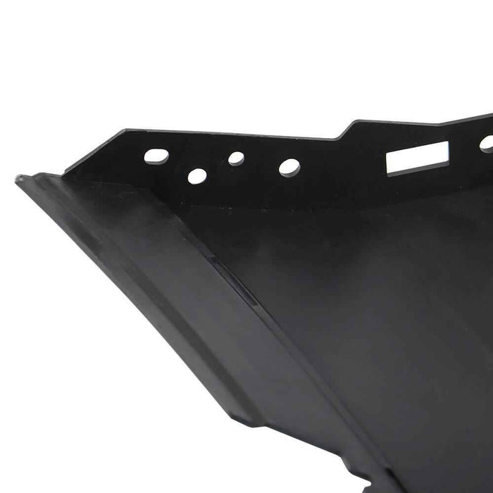 DURAFORCE Front Upper Bumper Cover For 2016 2017 Ford Explorer Primed W/Sensor holes Black