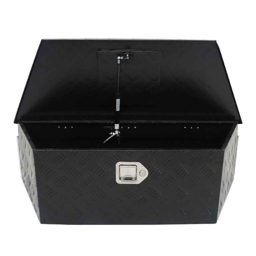 DURAFORCE 39" Aluminum Trailer Tongue Tool Box Pickup Truck Bed Storage Toolbox