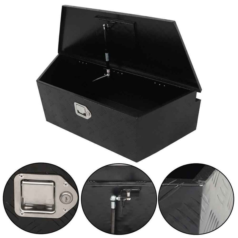 DURAFORCE 39" Aluminum Trailer Tongue Tool Box Pickup Truck Bed Storage Toolbox
