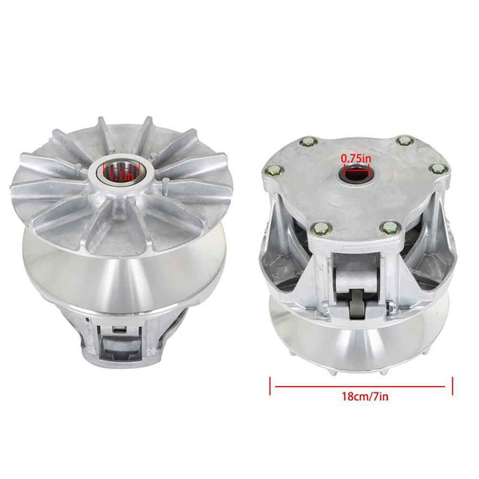 DURAFORCE For Polaris Ranger 500 6X6 2003-2009 Complete Primary Drive Clutch + Drive Belt