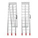 DURAFORCE 2pcs ATV UTV 7.5' Aluminum Folding Loading Ramps For Truck Motorcycle Lawn Mower