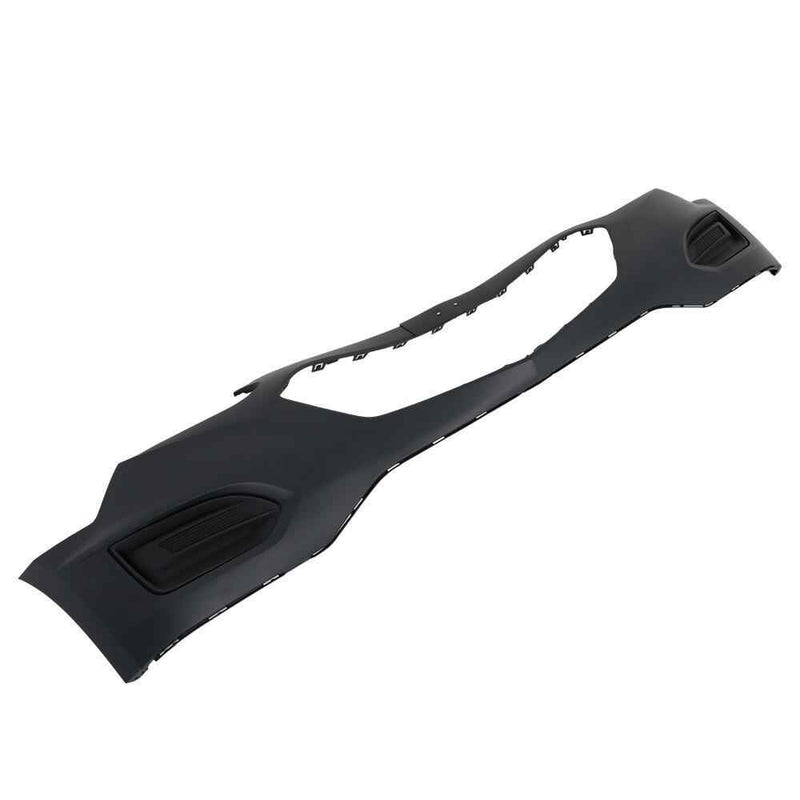 DURAFORCE ABS Plastic Black Front Bumper Cover Replacement Fit For 2016-2017 Chevy Equinox