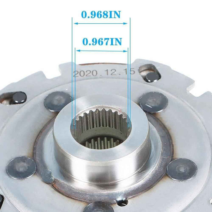 DURAFORCE For 04-07 Yamaha Rhino 660 Wet Clutch Drum Housing & Primary Sheave & Pad Shoe