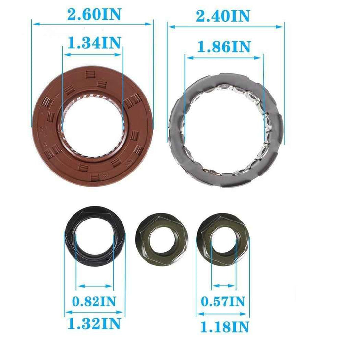 DURAFORCE For 04-07 Yamaha Rhino 660 Wet Clutch Drum Housing & Primary Sheave & Pad Shoe