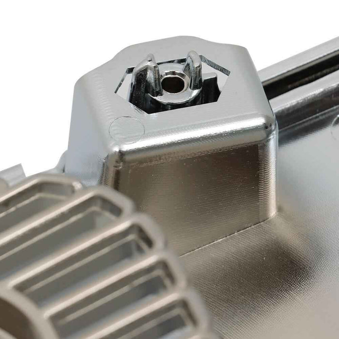 DURAFORCE Fit For 2009-2014 Ford F150 Front Upper Bumper Chrome Grille Horizontal Billet